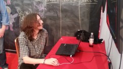 Nottingham GameCity Demo - Members of the public playing the game that was developed during the 48 hour game jam at UKIE offices.