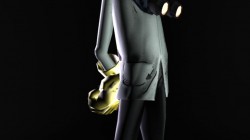 A simple render of the in-game villain, Dr. Necro. This character is considered to be the "final boss" of the game.